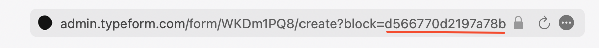 Creating a certificate for completing a Typeform survey - Question ID